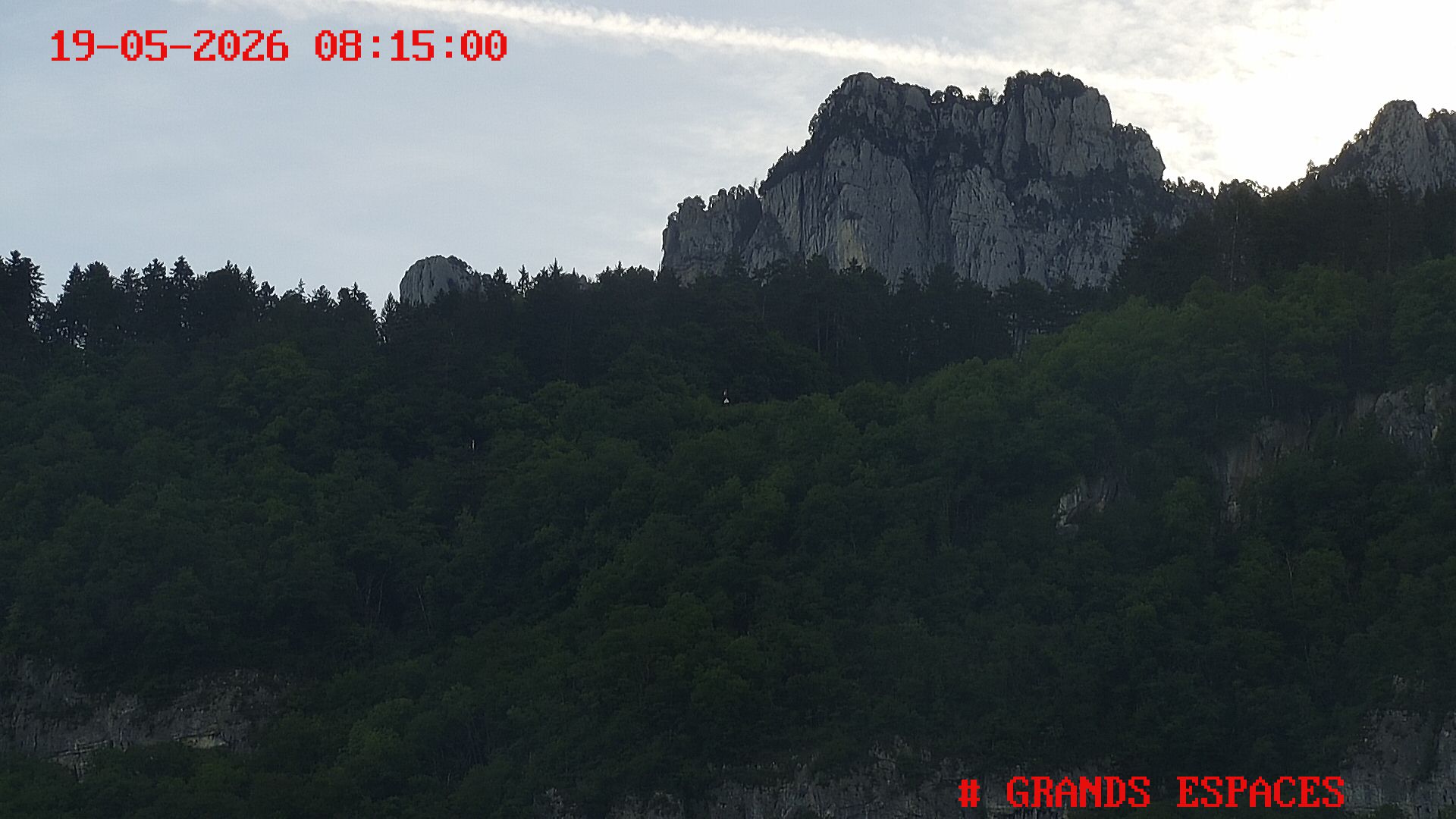 Paragliding take-off Planfait