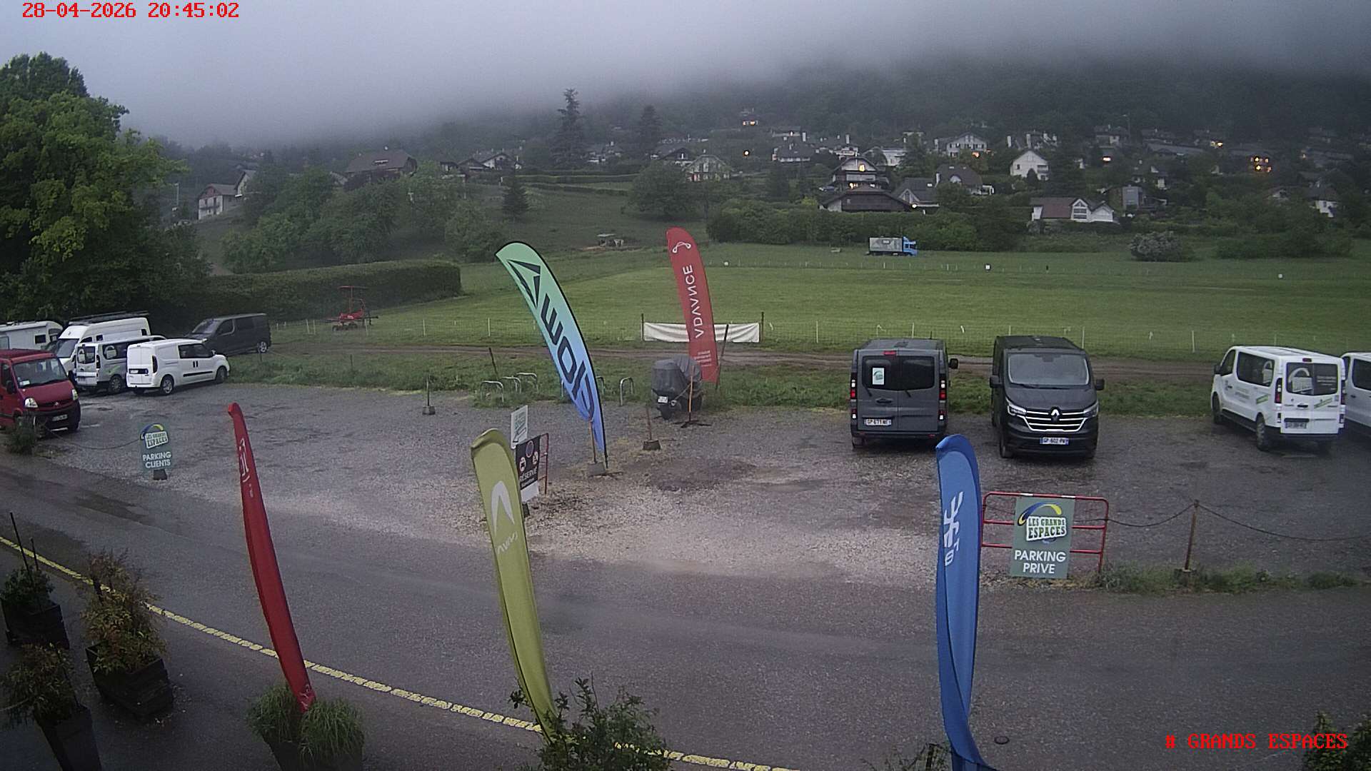 Paragliding take-off Planfait