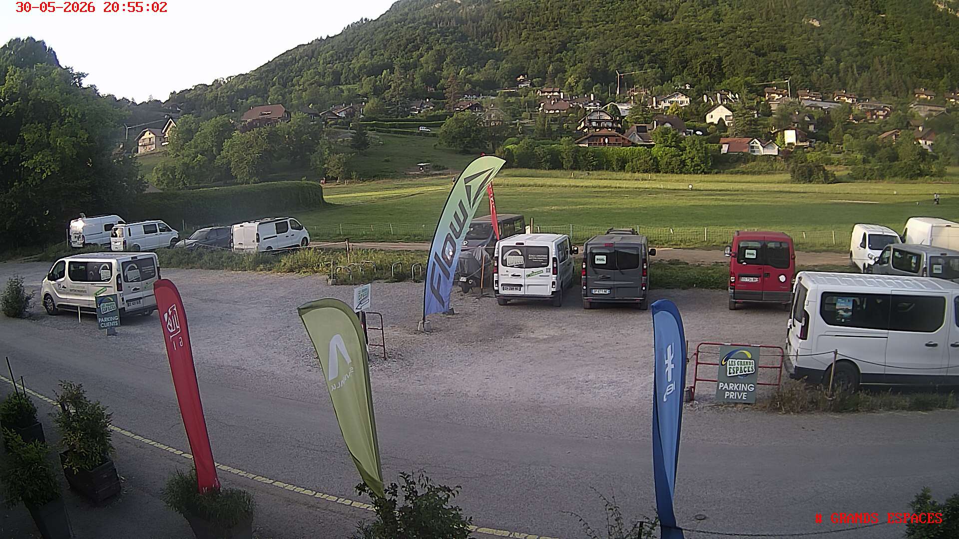 Paragliding take-off Planfait